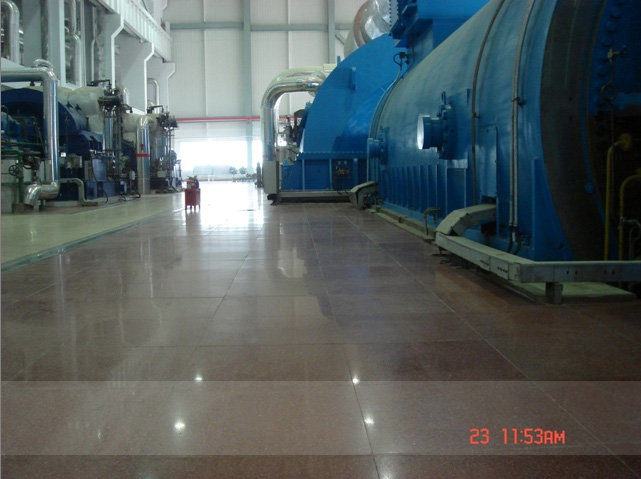 電廠 鋪設效果圖